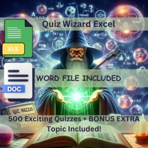 Quiz Wizard Excel-ubuydigitals.com