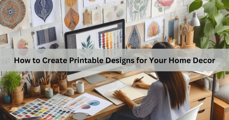 How to Create Printable Designs for Your Home Decor-ubuydigitals.com