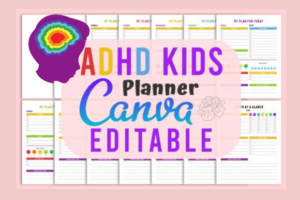 ADHD planner for kids-ubuydigitals.com