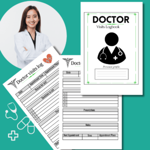 Doctor Visit Logbook-ubuydigitals.com