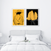 Abstract minimalist aesthetic women with thin lines-ubuydigitals.com