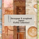 Sheets & Labels-Decoupage Bundle-coffee