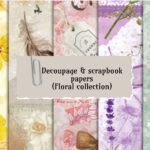 Sheets & Labels-Decoupage Bundle-floral