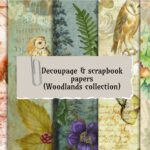 Sheets & Labels-Decoupage Bundle-woodland