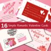 16 Simple Romantic Valentine Cards-ubuydigitals.com