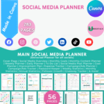 Social Medial Planner Templates-ubuydigitals.com
