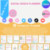 Social Medial Planner Templates-ubuydigitals.com