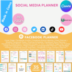 Social Medial Planner Templates-ubuydigitals.com