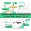 Maximize Productivity: Customizable Weekly Planner-ubuydigitals.com