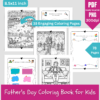 Father's Day Coloring Book for Kids-ubuydigitals.com