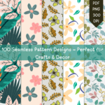 100 Seamless Pattern Designs-ubuydigitals.com
