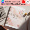 5 Year Monthly Planner 2025-2029-ubuydigitals.com