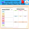 2025 Chore Chart For Kids-ubuydigitals.com