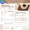 Editable 2025 Small Business Planner - Canva Template-ubuydigitals.com