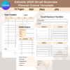 Editable 2025 Small Business Planner - Canva Template-ubuydigitals.com