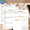 Editable 2025 Small Business Planner - Canva Template-ubuydigitals.com