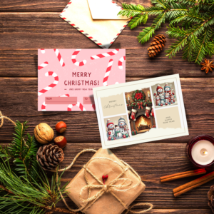 20 Customizable Printable Holiday Cards-ubuydigitals