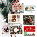 20 Customizable Printable Holiday Cards-ubuydigitals